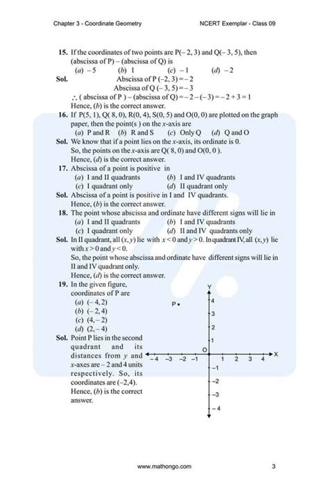 NCERT Exemplar For Class 9 Maths Chapter 3 MathonGo