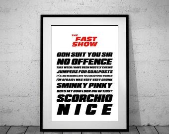 The Fast Show Quotes - Etsy