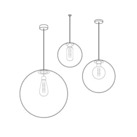 globe pendant light revit library