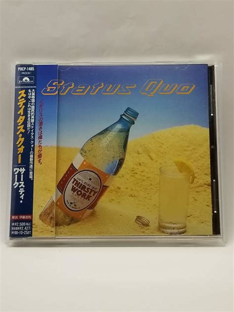 【やや傷や汚れあり】status Quo／thirsty Work／ステイタス・クォー／サースティ・ワーク／国内盤cd／帯付／1994年発表