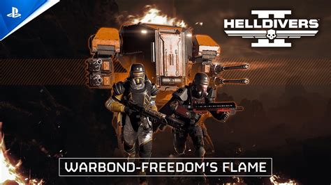 New Helldivers 2 Freedoms Flame Warbond Burns Bright On August 8