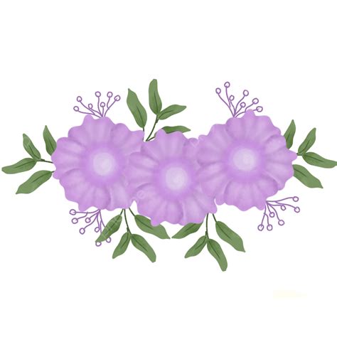 Flor Em Aquarela Roxo Suave Png Aguarela Flor Roxa Imagem Png E Psd