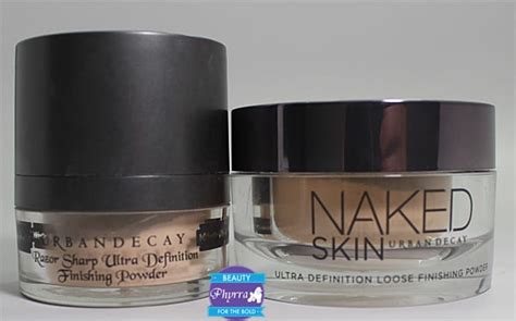 Urban Decay Naked Skin Ultra Definition Loose Finishing Powder Review