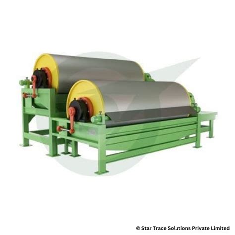 Wet Drum Magnetic Separator Star Trace Solutions Private Limited