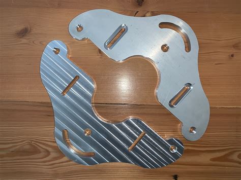 Cnc Milled Aluminum D Plate