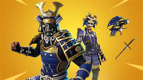 New Legendary Samurai Skins Fortnite Battle Royale Youtube