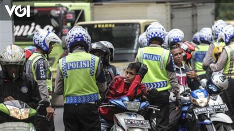 Operasi Patuh Jaya Pemotor Banyak Langgar Aturan Lawan Arus