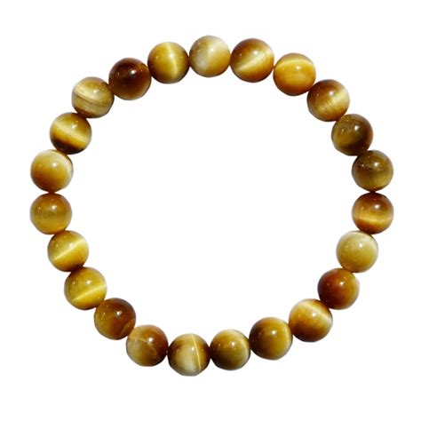 Buy Takshila Gems® Natural Cats Eye Bracelet 8 Mm Beads Lab Certified