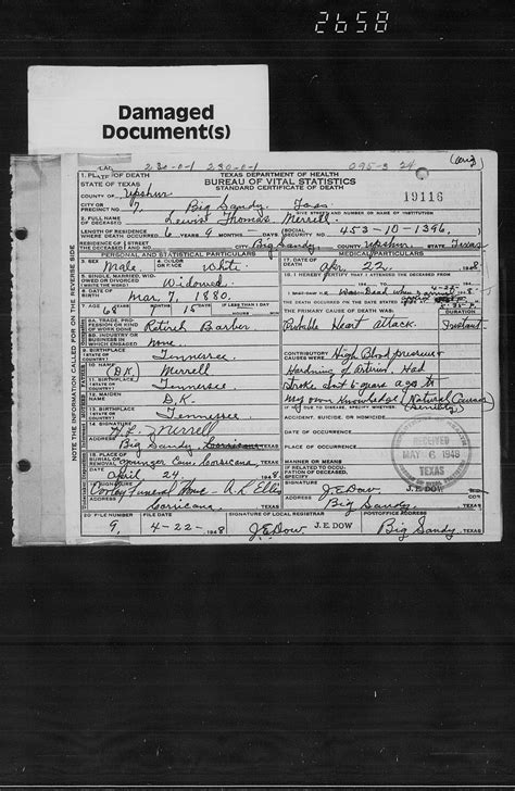 St Louis City Death Records | Paul Smith