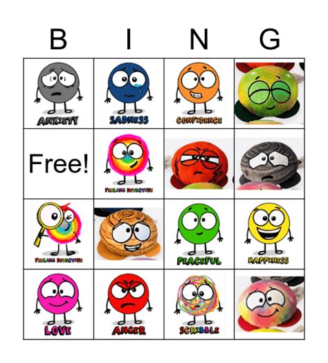 Spots Bingo Card