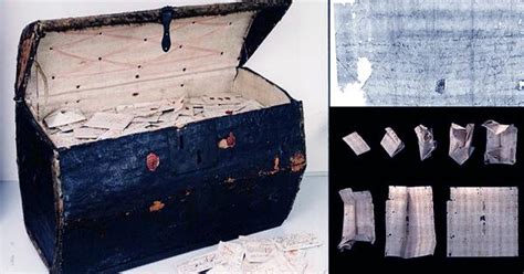 Precision X-Rays Reveal Contents Of Sealed And Folded 17th Century ...
