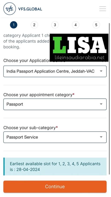 Book VFS appointment for Indian passport renewal in KSA - Life in Saudi ...