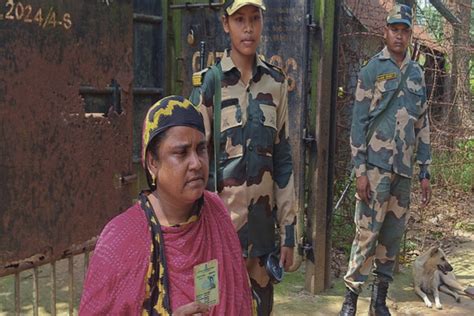 Lok Sabha Elections Fenced Voters In Tripura Overcome Barriers To