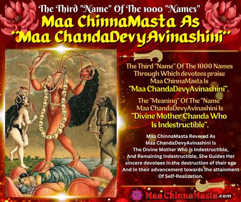 Maa Chandadevyavinashini Maa Chinnamasta