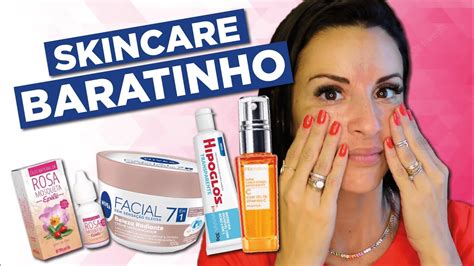 SKINCARE BARATINHO Hipoglós Creme Nivea Óleo de Rosa Mosqueta e Mais