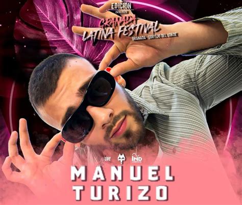 La Bachata De Manuel Turizo Llegará A Granada Latina Festival Ideal