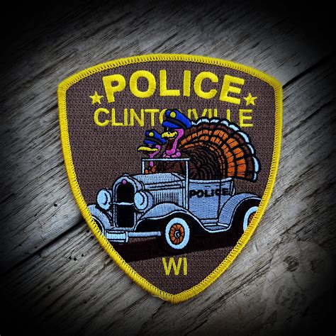 2024 Thanksgiving - Clintonville, WI PD Thanksgiving Patch – GHOST PATCH