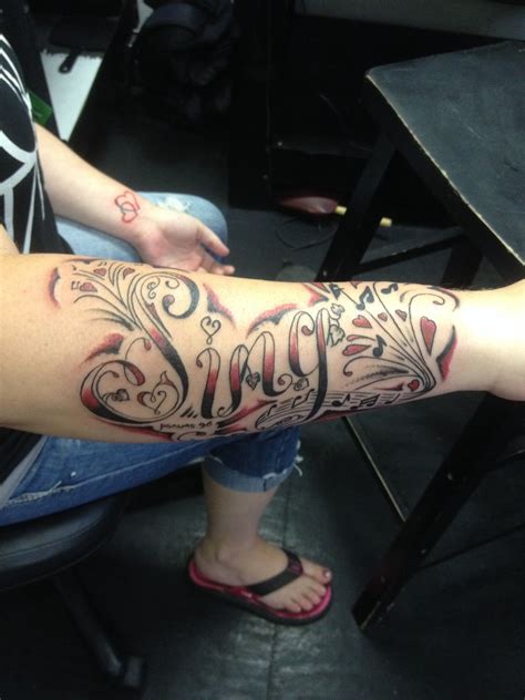 Psalms 96 tattoo done by Rich Griggs at North Alabama Ink. | Tattoos