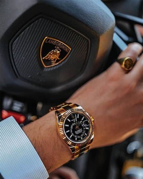 Lamborghini And Rolex Stylish Watches Men Watches For Men Luxury