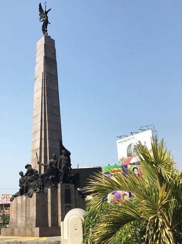 Andres Bonifacio And His Monument In Caloocan City Expressions