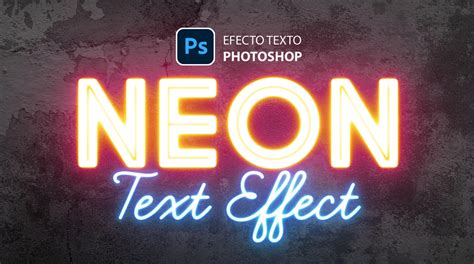 Texto Neon En Photoshop Aprende Facil