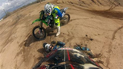 HUGE MOTOCROSS CRASH YouTube