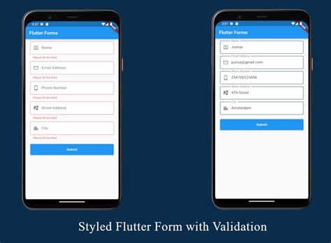 Guide To Building Validating And Styling Flutter Forms Dev Community