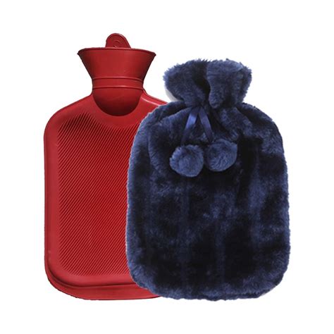 Oggfader Water Bottles Reusable 2L Hot Water Bottle Artificial Cloth