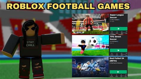 Playing Roblox Football Games Youtube