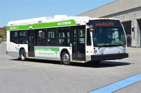 The STM will soon test a standard-size biodiesel-electric Hybrid bus | Société de transport de ...