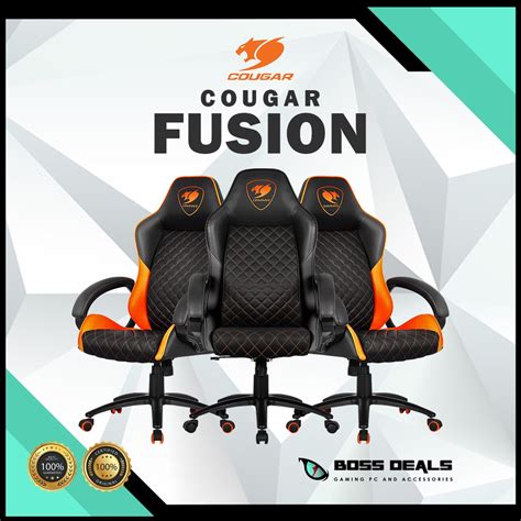 Cougar Fusion Gaming Chair Computer Chair Shopee Philippines