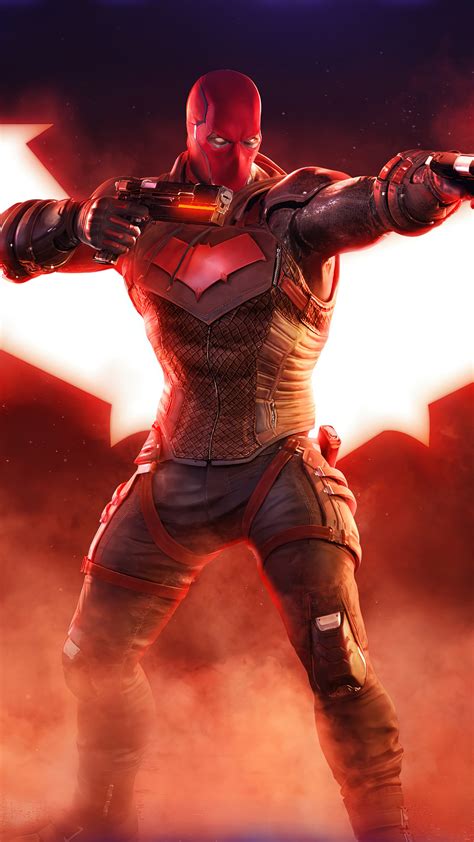 Red Hood Gotham Knights Game K I Wallpaper Pc Desktop