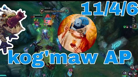 Todos Huyen De Kog Maw Ap Partida Completa League Of Legends Youtube