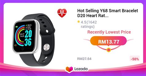 Hot Selling Y Smart Bracelet D Heart Rate Smart Watch Blood