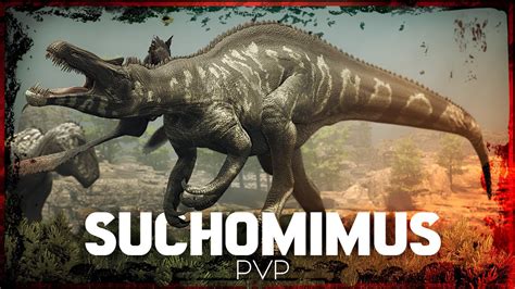 Suchomimus Pvp On Modded Server Path Of Titans Youtube