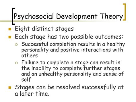 Ppt Eriksons Theory Psychosocial Theory Of Development 41 Off