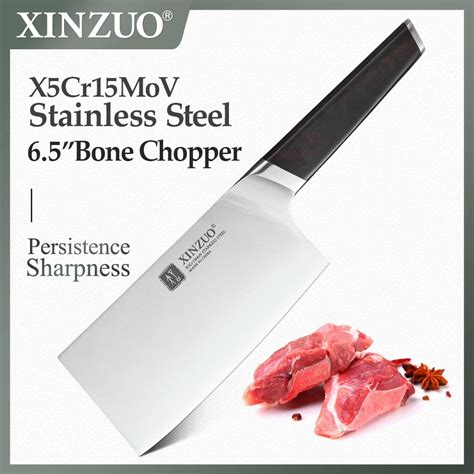 XINZUO couteau à découper 6 5 pouces couteau de cuisine en acier