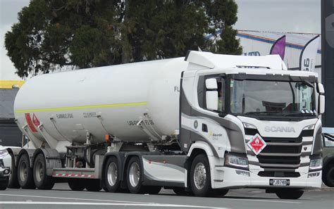 Scania G New Zealand Tanker Truck Dawn Dev Ambadan Flickr