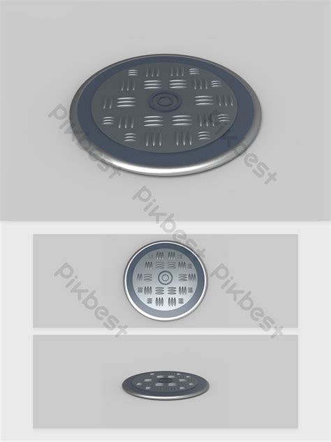 Manhole Cover Decors & 3D Models | PSD Free Download - Pikbest