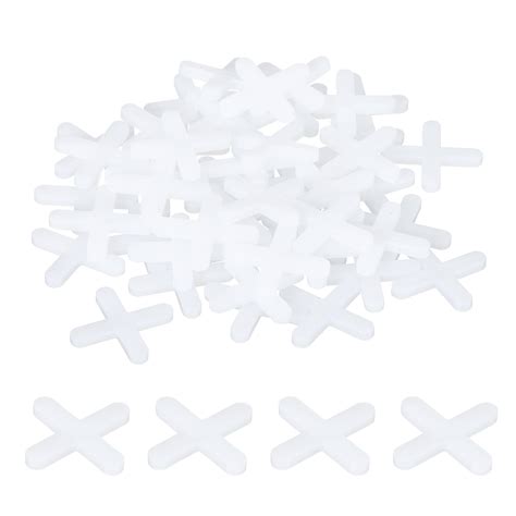 Uxcell Wall Floor Tile Plastic Cross Spacer Tile Spacers 4mm 532