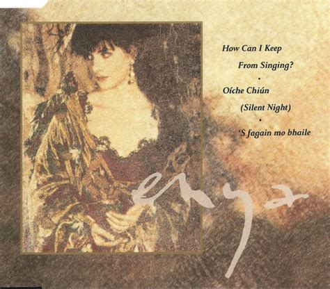 Enya How Can I Keep From Singing 1991 CD Discogs