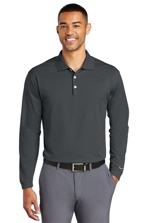 Nike Long Sleeve Dri Fit Stretch Tech Polo Product Sanmar