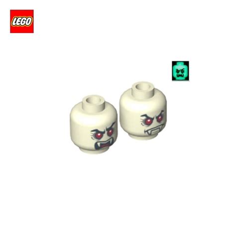 Tête de minifigurine Vampire 2 faces Pièce LEGO 3626cpb0757