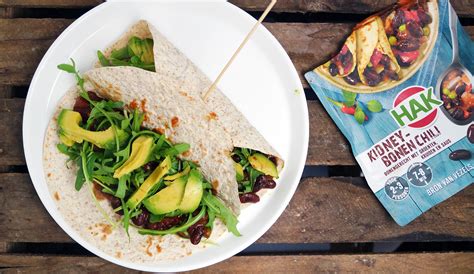 Super Snelle Mexicaanse Wraps Met Hak Bonenschotel In Stazak Gewoon