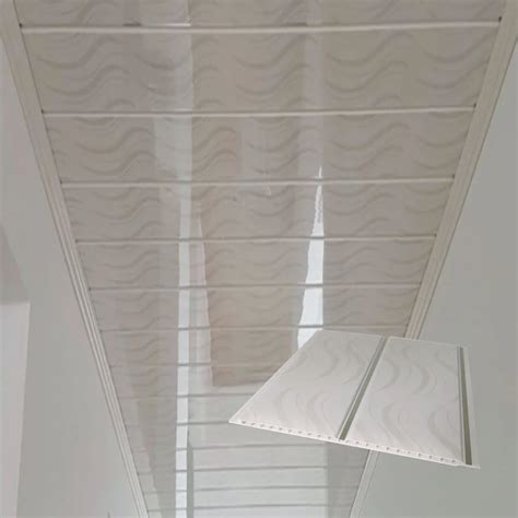 Tablilla Pvc Para Cielo Raso Strips Middle Groove Plastic Panels