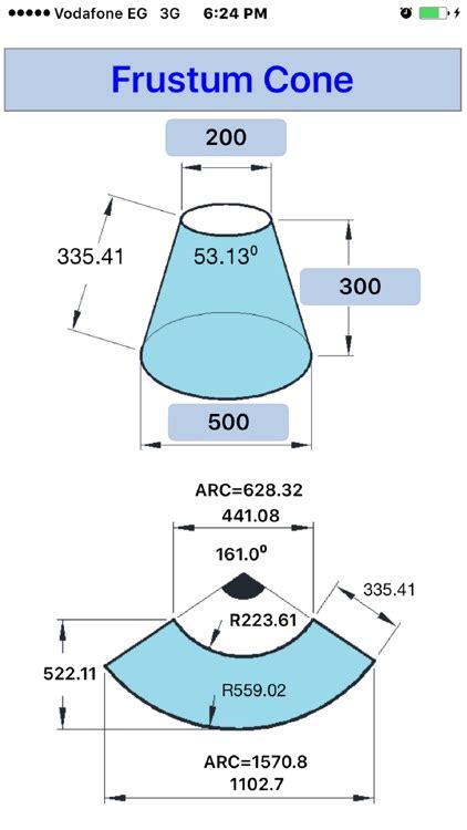 Cone Calculator By Hasan Ramadan