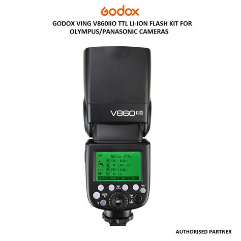 Godox Ving V Iio Ttl Li Ion Flash Kit For Olympus Panasonic Cameras