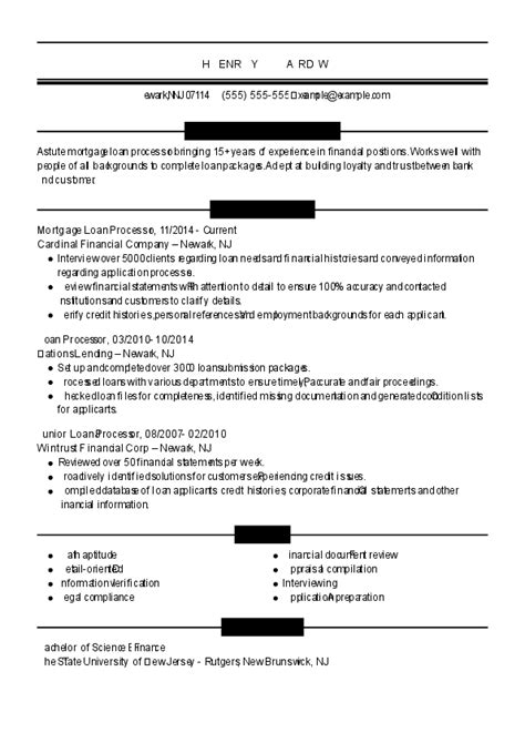 Professional Banking Resume Examples