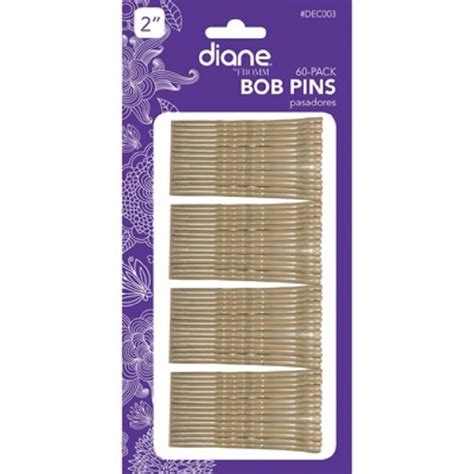 Diane Bobby Pins Blonde Carded 60pk 2 DEC003 Beauty Depot