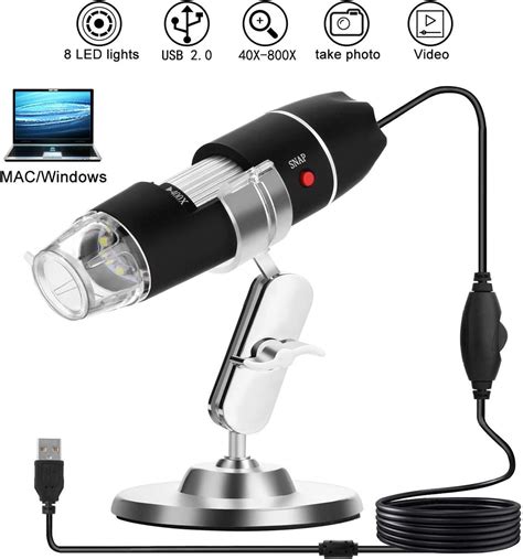 Usb Microscope Wadeo Digital Microscope Camera Amazon Co Uk Camera